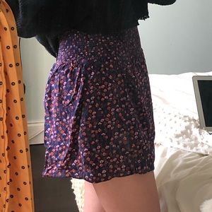 Target (Mossimo) Floral Mini Skirt